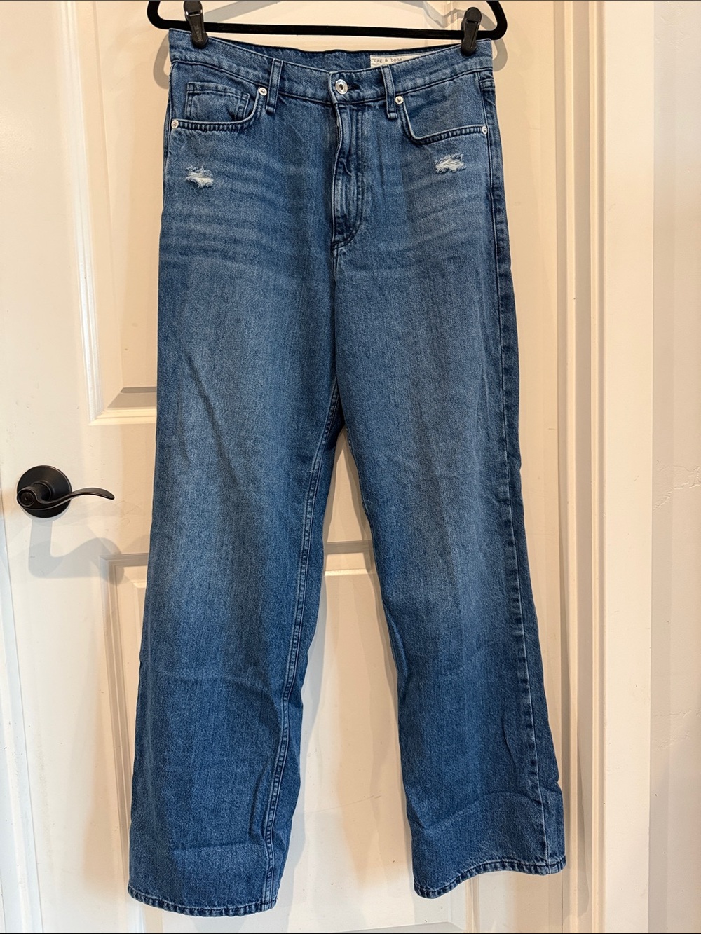 Rsg & bone Shannon high-rise relaxed straight Jeans